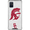 University of Southern California USC Grey Trojan Mascot Galaxy A51 5G Clear Case