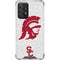 University of Southern California USC Grey Trojan Mascot Galaxy A52 5G Clear Case