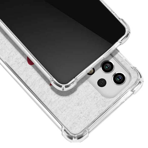 University of Southern California USC Grey Trojan Mascot Galaxy A53 5G Clear Case