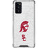 University of Southern California USC Grey Trojan Mascot Galaxy Note20 5G Clear Case