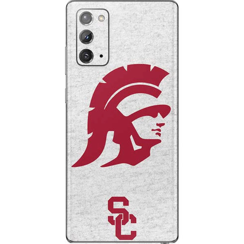 University of Southern California USC Grey Trojan Mascot Galaxy Note20 5G Skin