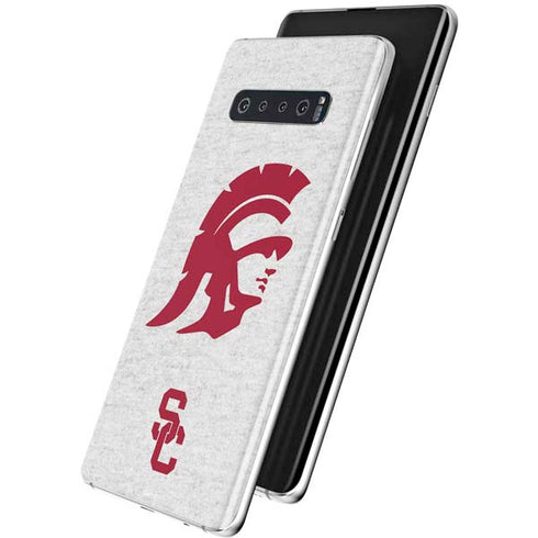 University of Southern California USC Grey Trojan Mascot Galaxy S10 Skin