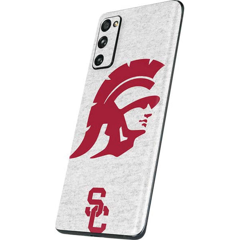University of Southern California USC Grey Trojan Mascot Galaxy S20 Fan Edition Skin