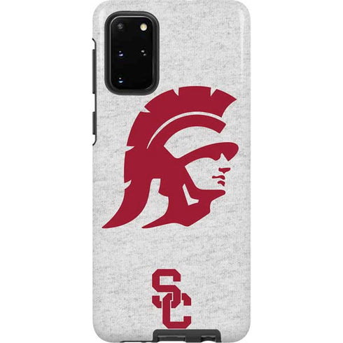 University of Southern California USC Grey Trojan Mascot Galaxy S20 Plus Pro Case