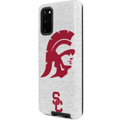 University of Southern California USC Grey Trojan Mascot Galaxy S20 Pro Case