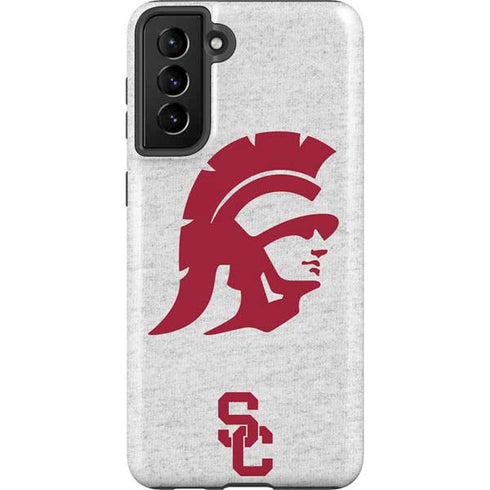 University of Southern California USC Grey Trojan Mascot Galaxy S21 Plus 5G Pro Case