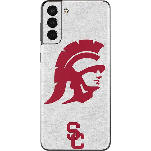 University of Southern California USC Grey Trojan Mascot Galaxy S21 Plus 5G Skin