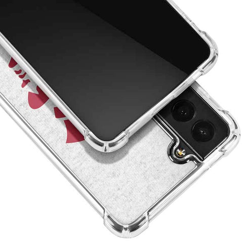 University of Southern California USC Grey Trojan Mascot Galaxy S22 Clear Case
