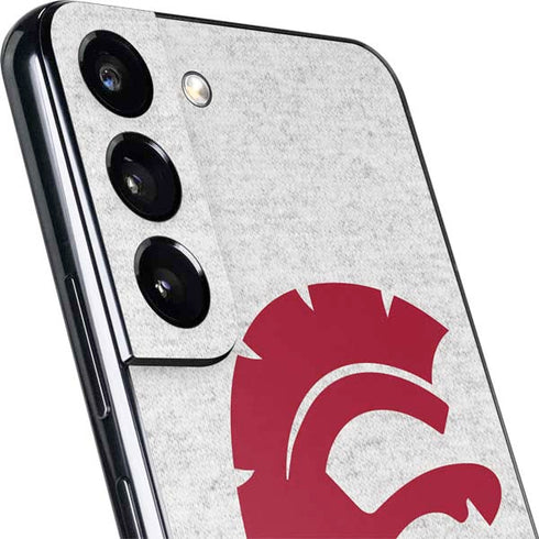 University of Southern California USC Grey Trojan Mascot Galaxy S22 Plus Skin