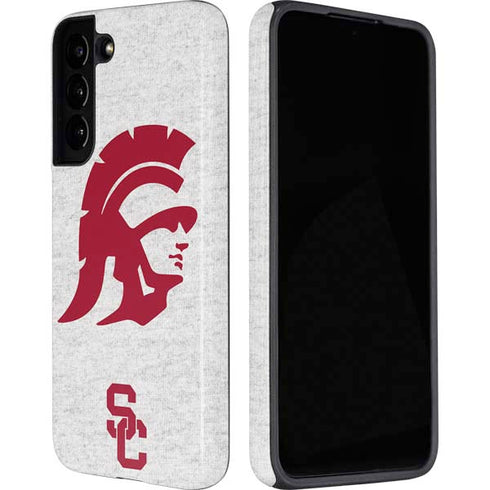 University of Southern California USC Grey Trojan Mascot Galaxy S22 Pro Case