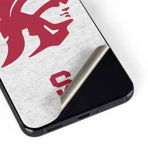 University of Southern California USC Grey Trojan Mascot Galaxy S22 Skin