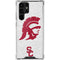 University of Southern California USC Grey Trojan Mascot Galaxy S22 Ultra Clear Case