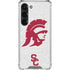 University of Southern California USC Grey Trojan Mascot Galaxy S23 Clear Case