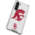 University of Southern California USC Grey Trojan Mascot Galaxy S23 Clear Case