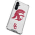 University of Southern California USC Grey Trojan Mascot Galaxy S23 FE Clear Case