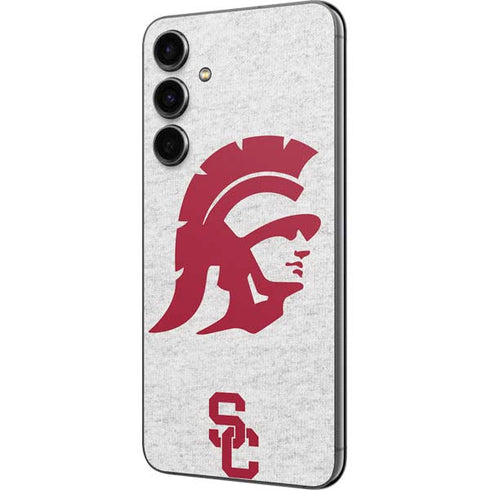 University of Southern California USC Grey Trojan Mascot Galaxy S23 FE Skin