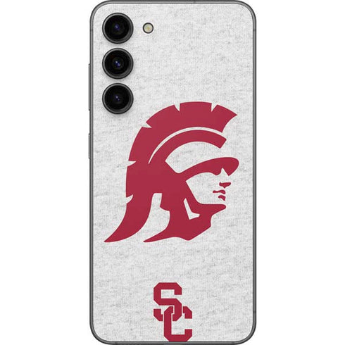 University of Southern California USC Grey Trojan Mascot Galaxy S23 Plus Skin