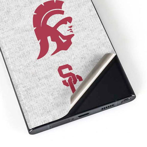 University of Southern California USC Grey Trojan Mascot Galaxy S23 Ultra Skin