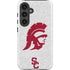 University of Southern California USC Grey Trojan Mascot Galaxy S24 Plus Impact Case