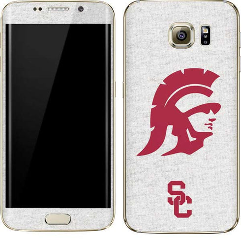 University of Southern California USC Grey Trojan Mascot Galaxy S7 Edge Skin