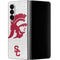 University of Southern California USC Grey Trojan Mascot Galaxy Z Fold4 5G Skin