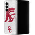 University of Southern California USC Grey Trojan Mascot Galaxy Z Fold4 5G Skin