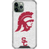 University of Southern California USC Grey Trojan Mascot iPhone 11 Pro Max Clear Case
