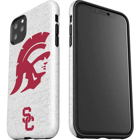 University of Southern California USC Grey Trojan Mascot iPhone 11 Pro Max Impact Case