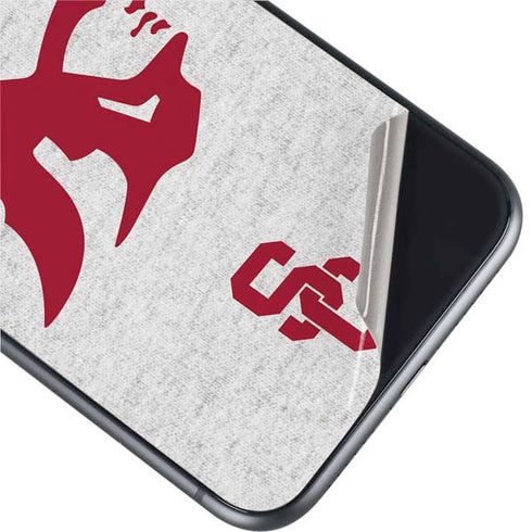 University of Southern California USC Grey Trojan Mascot iPhone 11 Skin