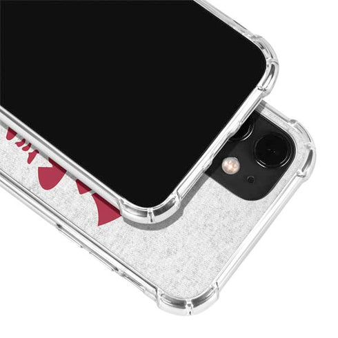 University of Southern California USC Grey Trojan Mascot iPhone 12 Clear Case
