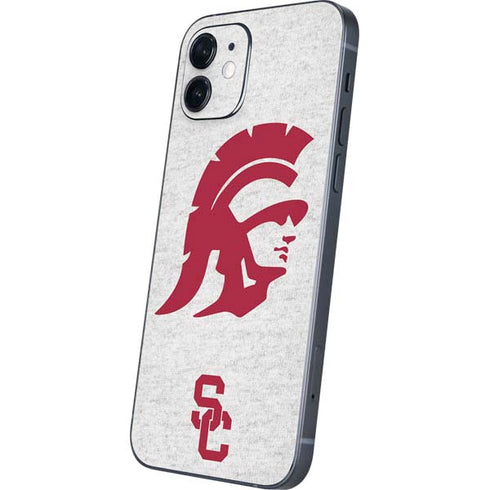University of Southern California USC Grey Trojan Mascot iPhone 12 Mini Skin