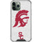 University of Southern California USC Grey Trojan Mascot iPhone 12 Pro Clear Case