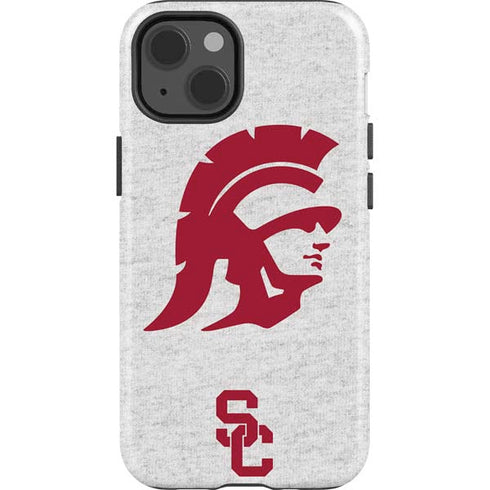 University of Southern California USC Grey Trojan Mascot iPhone 13 Impact Case