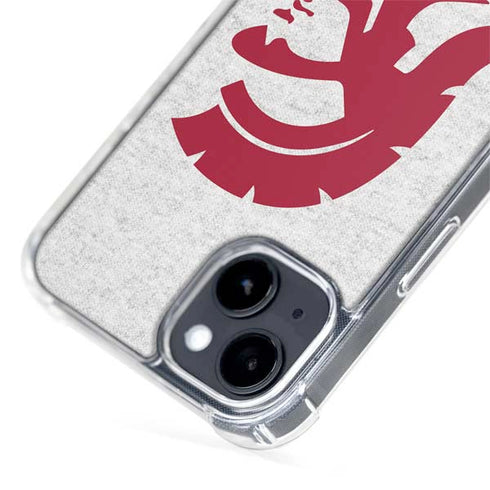 University of Southern California USC Grey Trojan Mascot iPhone 13 MagSafe Case