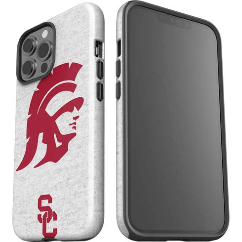 University of Southern California USC Grey Trojan Mascot iPhone 13 Pro Max Impact Case