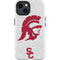 University of Southern California USC Grey Trojan Mascot iPhone 14 Plus Impact Case
