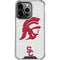 University of Southern California USC Grey Trojan Mascot iPhone 15 Pro Clear Case