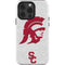 University of Southern California USC Grey Trojan Mascot iPhone 14 Pro Impact Case