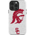 University of Southern California USC Grey Trojan Mascot iPhone 14 Pro Impact Case
