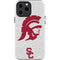 University of Southern California USC Grey Trojan Mascot iPhone 15 Pro Max Impact Case