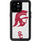 University of Southern California USC Grey Trojan Mascot iPhone 14 Pro Max Waterproof Case