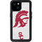 University of Southern California USC Grey Trojan Mascot iPhone 15 Plus Waterproof Case