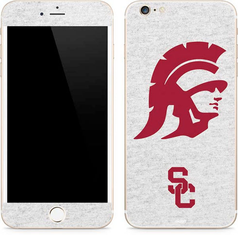 University of Southern California USC Grey Trojan Mascot iPhone 6/6s Plus Skin