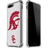 University of Southern California USC Grey Trojan Mascot iPhone 7/8 Plus Clear Case