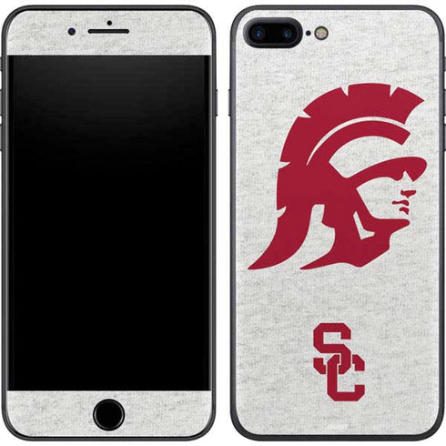 University of Southern California USC Grey Trojan Mascot iPhone 8 Plus Skin