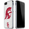 University of Southern California USC Grey Trojan Mascot iPhone SE (2nd & 3rd Gen) Clear Case