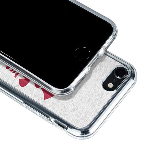 University of Southern California USC Grey Trojan Mascot iPhone SE (2nd & 3rd Gen) Clear Case