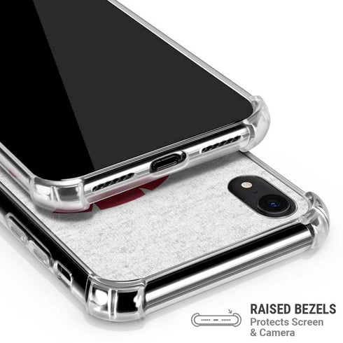 University of Southern California USC Grey Trojan Mascot iPhone XR Clear Case