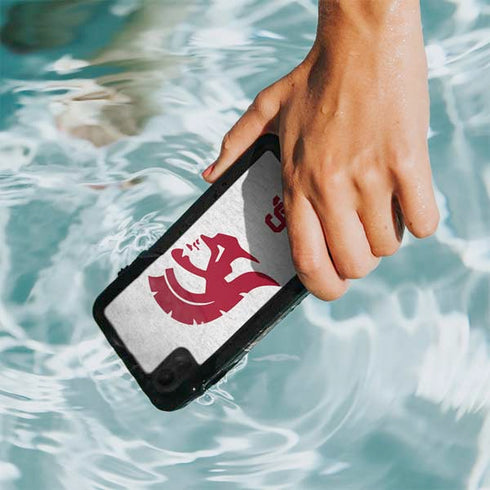 University of Southern California USC Grey Trojan Mascot iPhone XR Waterproof Case