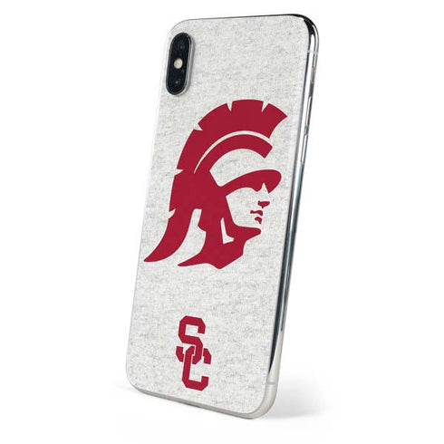 University of Southern California USC Grey Trojan Mascot iPhone XS Skin
